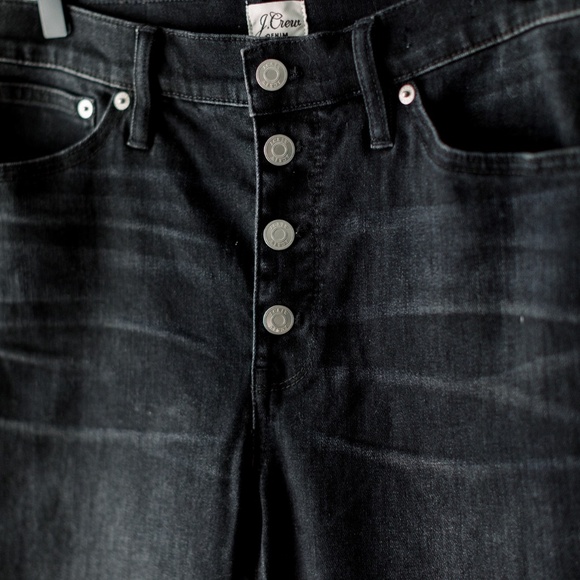 J.Crew 9" Demi-Boot Crop Jean in Charcoal Size 29 - Picture 12 of 13